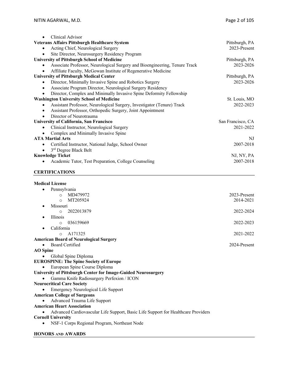 CV page 2