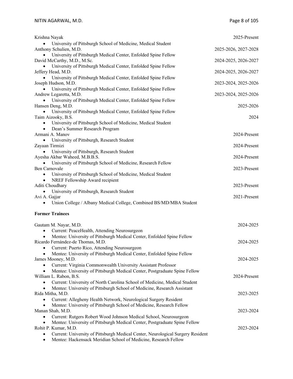 CV page 8