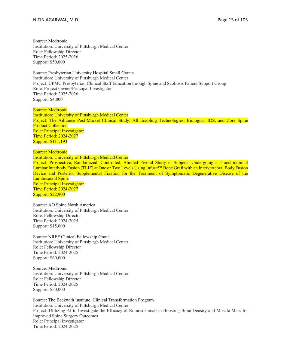 CV page 15