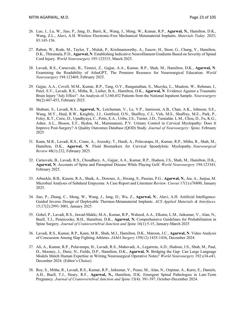 CV page 23