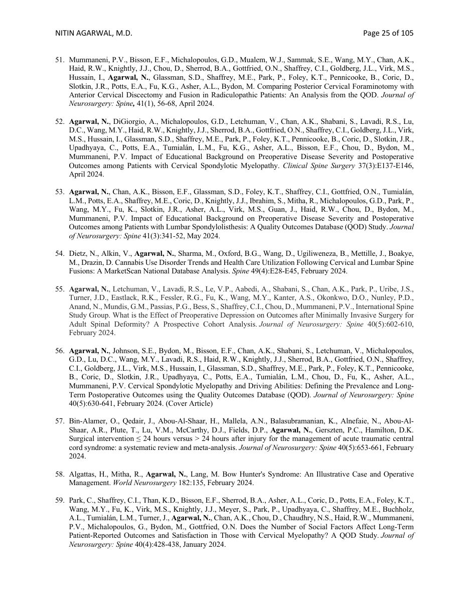 CV page 25