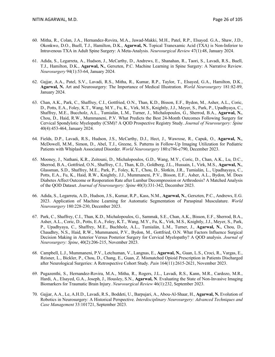 CV page 26