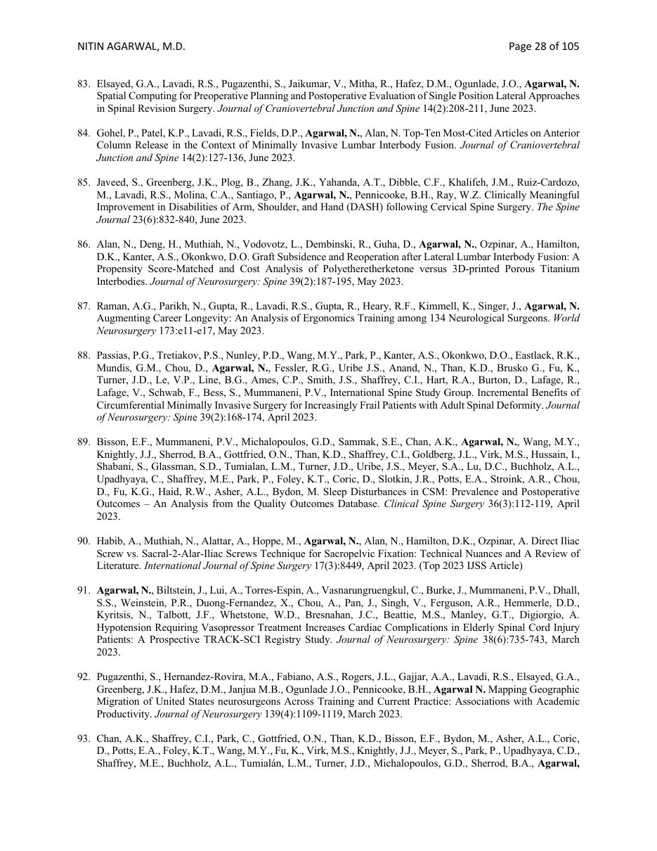 CV page 28