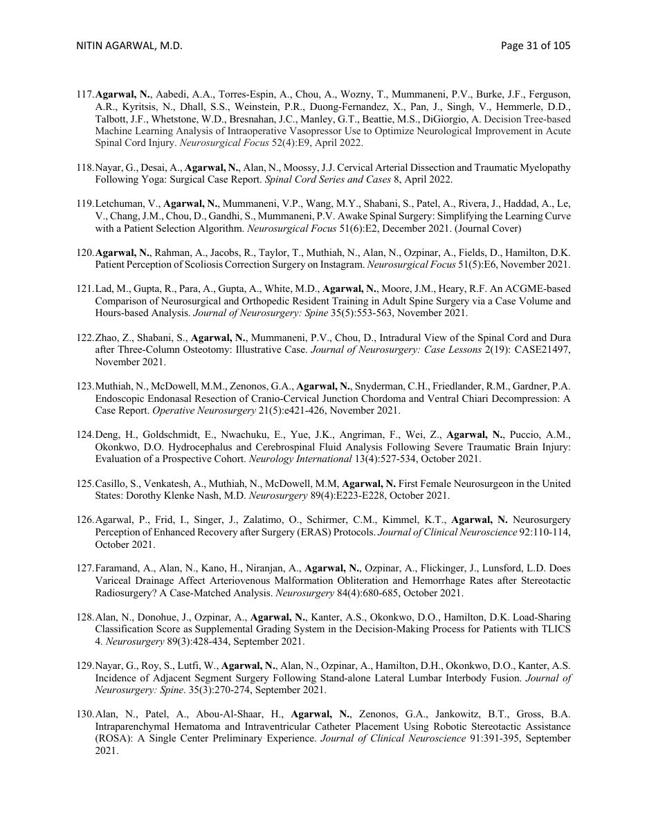 CV page 31