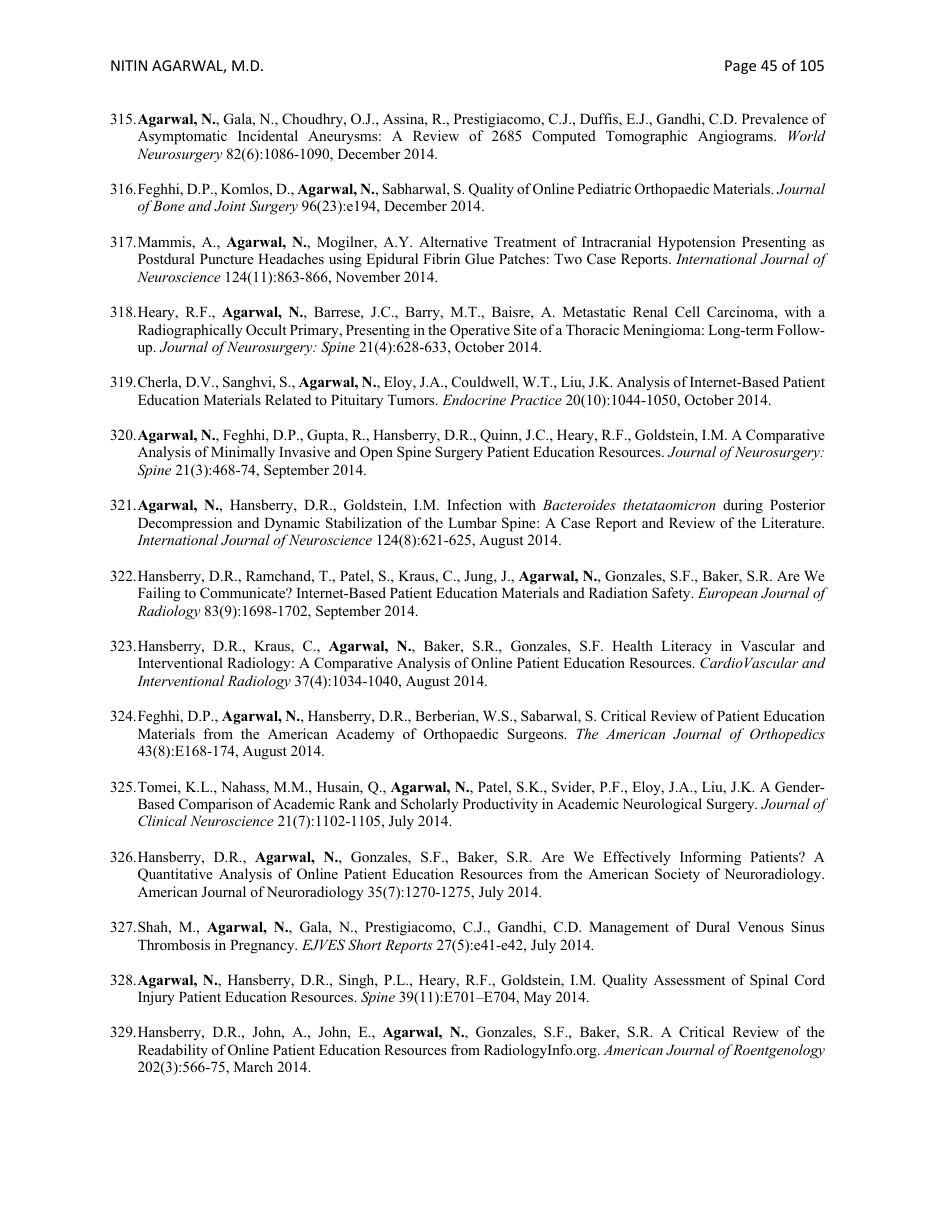 CV page 45