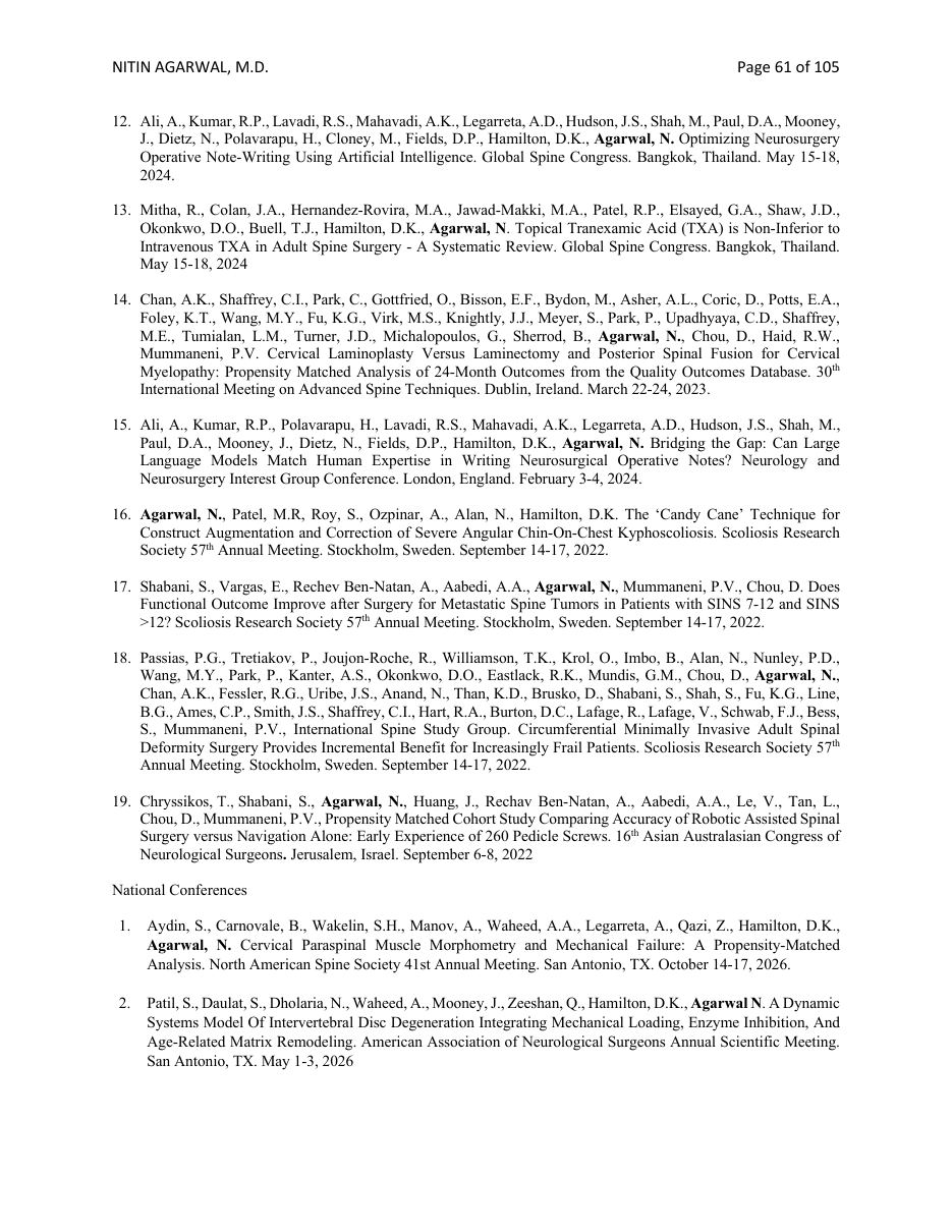 CV page 61