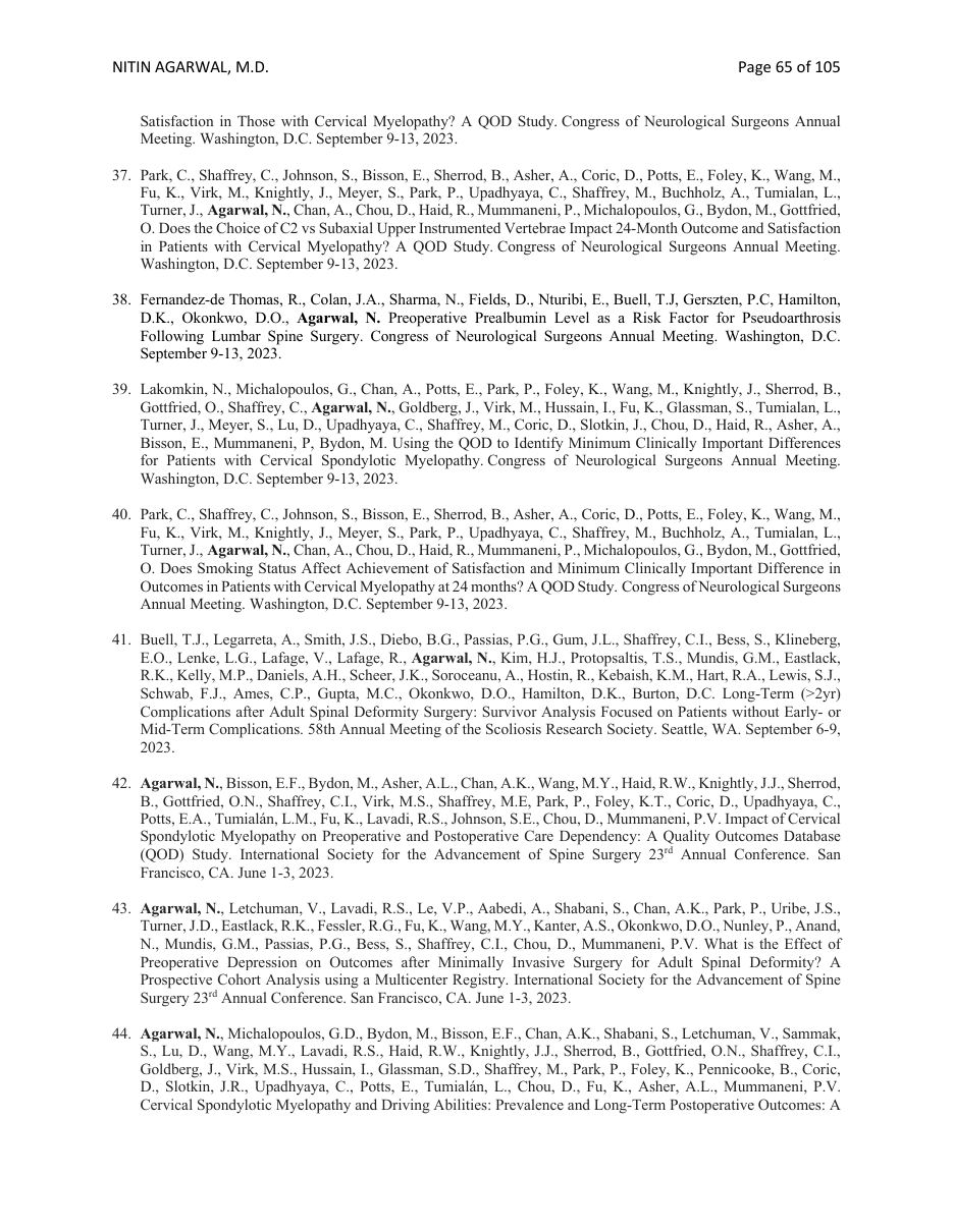 CV page 65