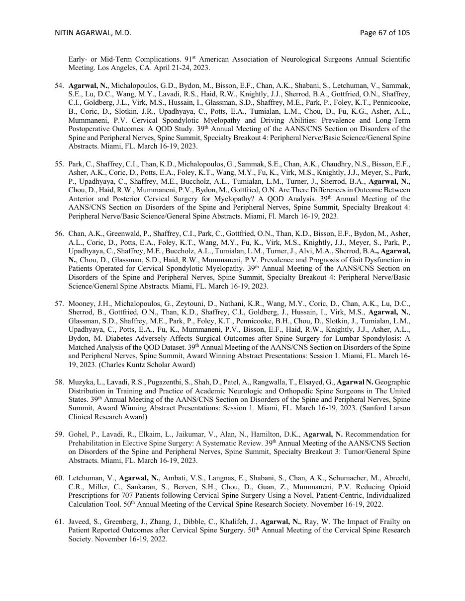 CV page 67