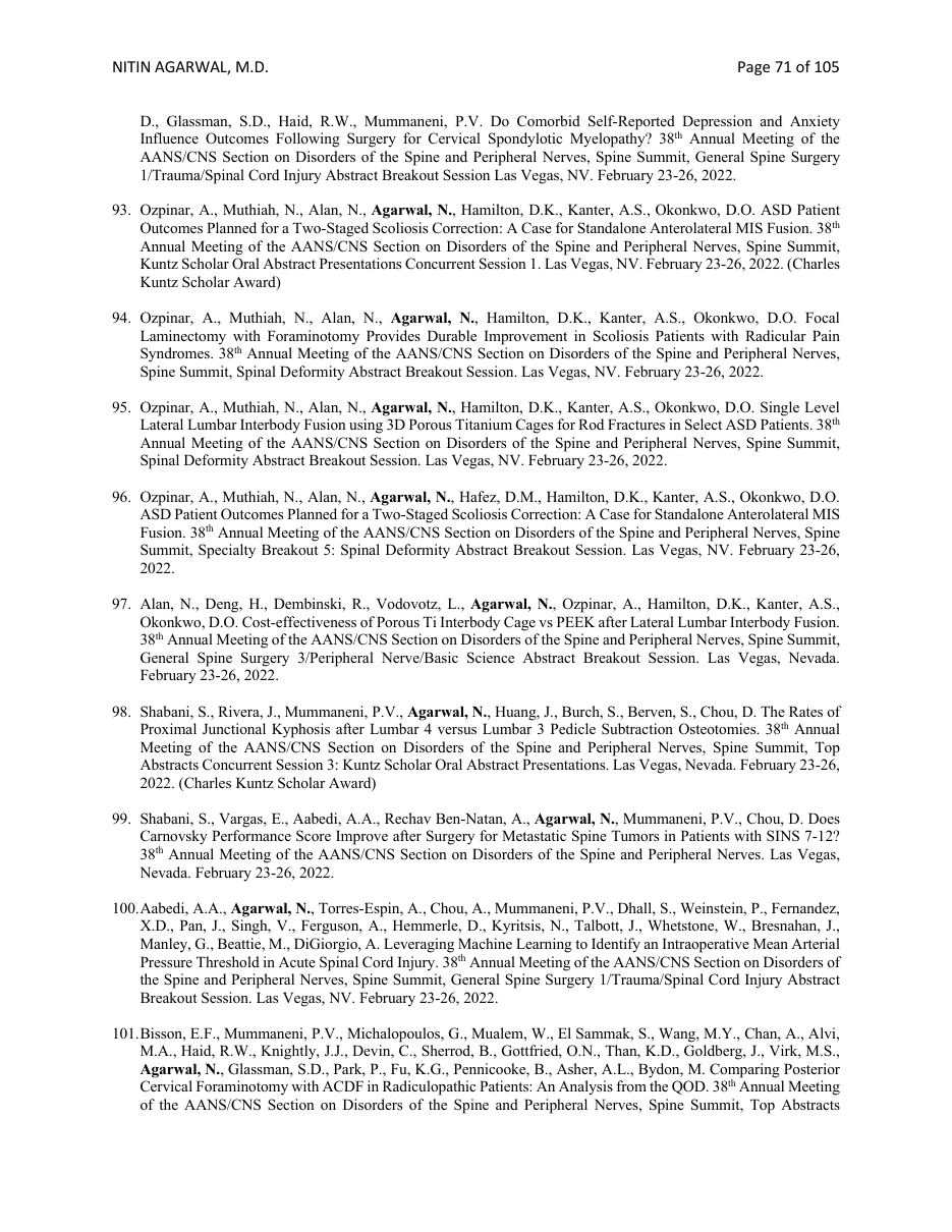 CV page 71