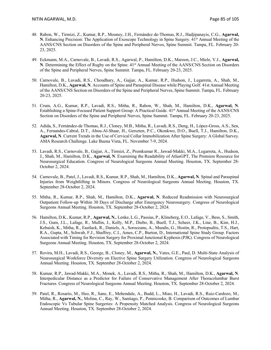 CV page 85