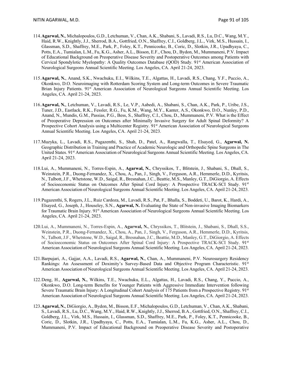CV page 91