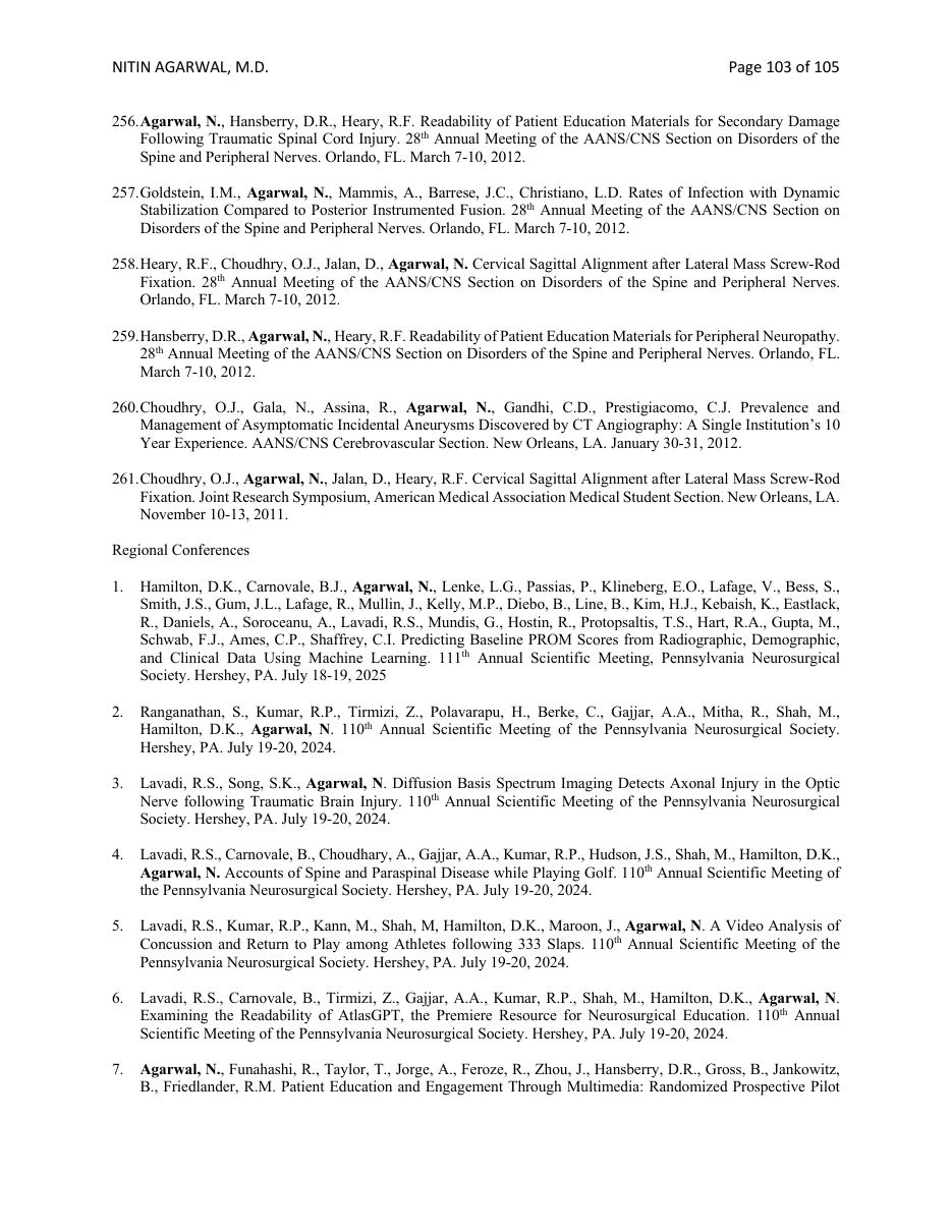 CV page 103