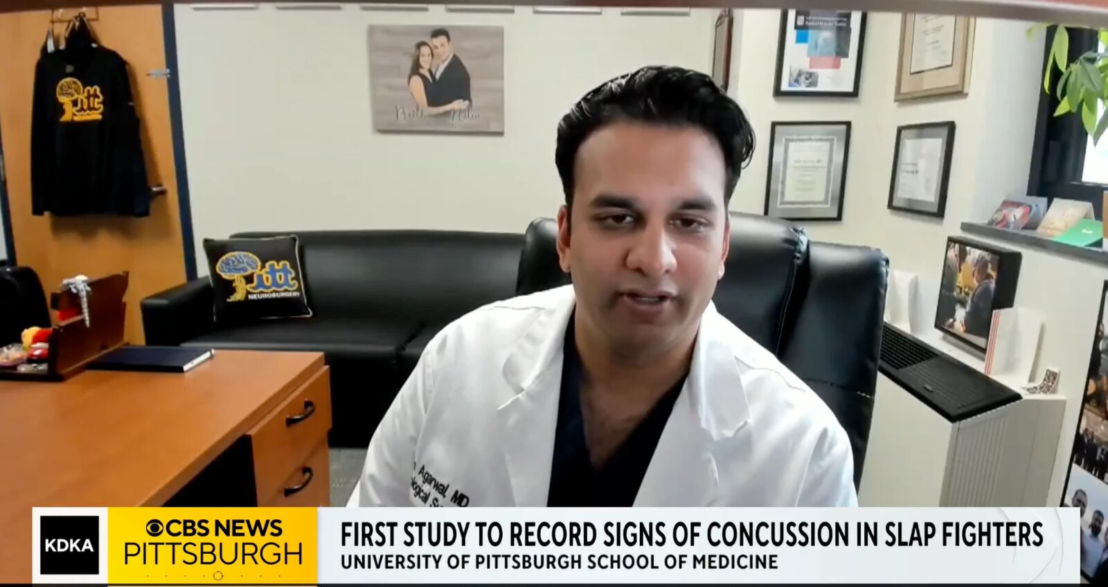 Pittsburgh researchers publish study to record signs of concussion in slap fighters